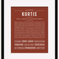 Frame Options | Bordeaux | Black Frame, Matted