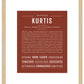 Frame Options | Bordeaux | Maple Frame, Matted