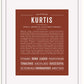 Frame Options | Bordeaux | White Frame, Matted