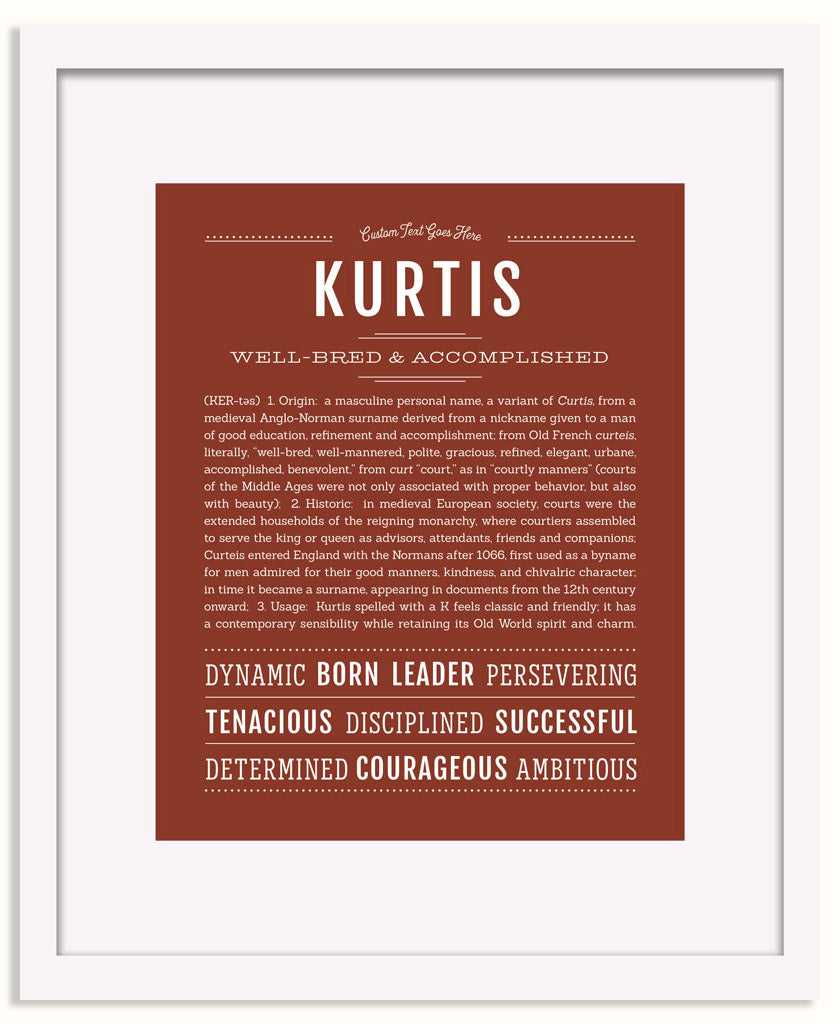 Frame Options | Bordeaux | White Frame, Matted