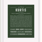 Frame Options | Deep Forest | White Frame, Matted