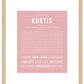 Frame Options | Dusty Rose | Maple Frame, Matted