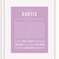 Frame Options | Lilac | White Frame, Matted