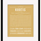 Frame Options | Matte Gold | Black Frame, Matted