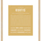 Frame Options | Matte Gold | Maple Frame, Matted