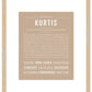 Frame Options | Tan | Maple Frame, Matted
