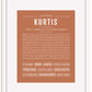 Frame Options | Terra Cotta | White Frame, Matted
