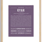 Kyah | Name Art Print