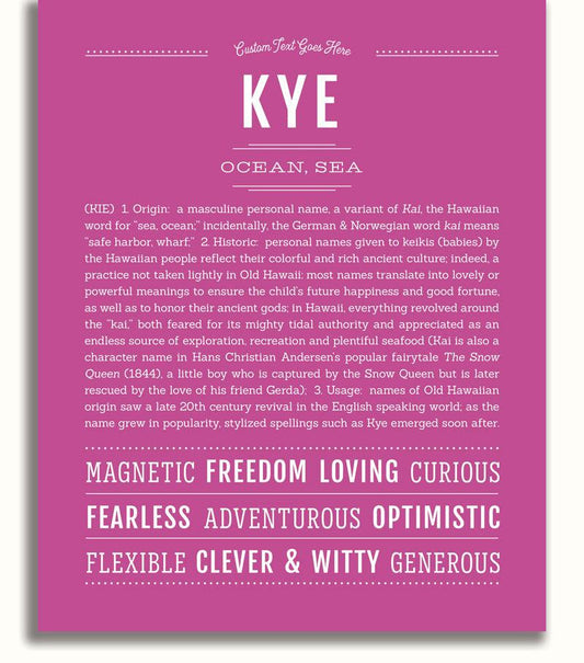 Frame Options | Dark Pink | No Frame