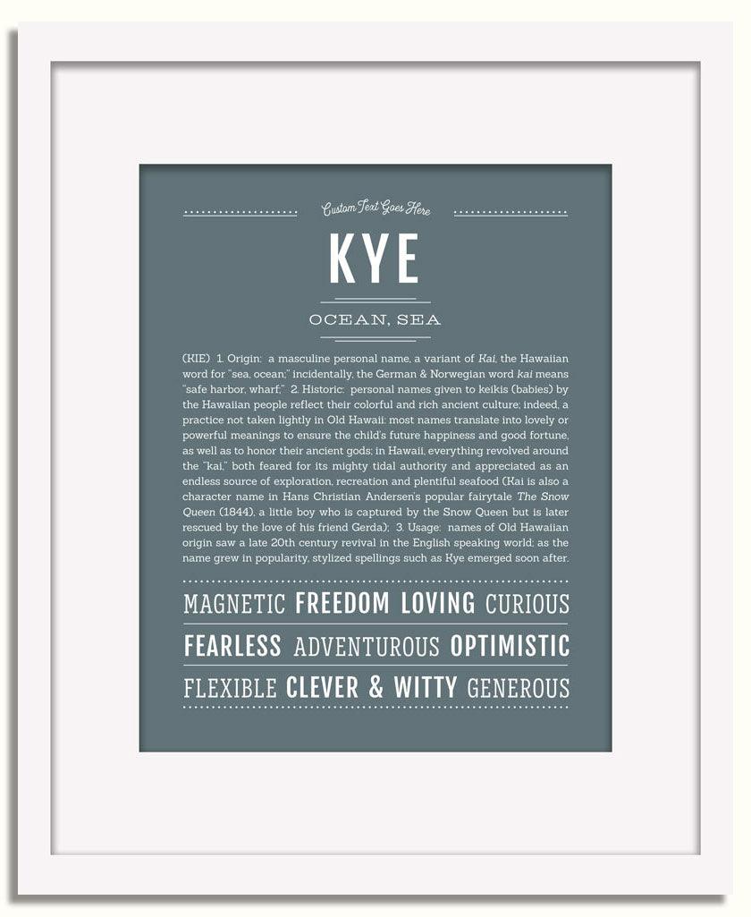 Frame Options | Night Rendezvous | White Frame, Matted