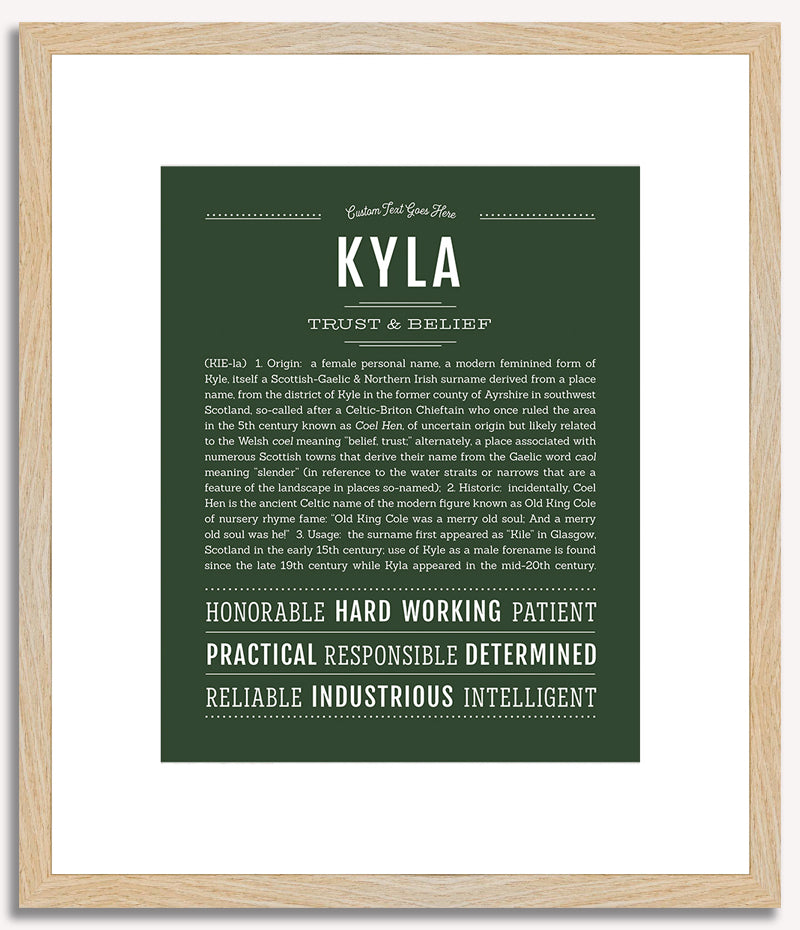 Kyla | Name Art Print