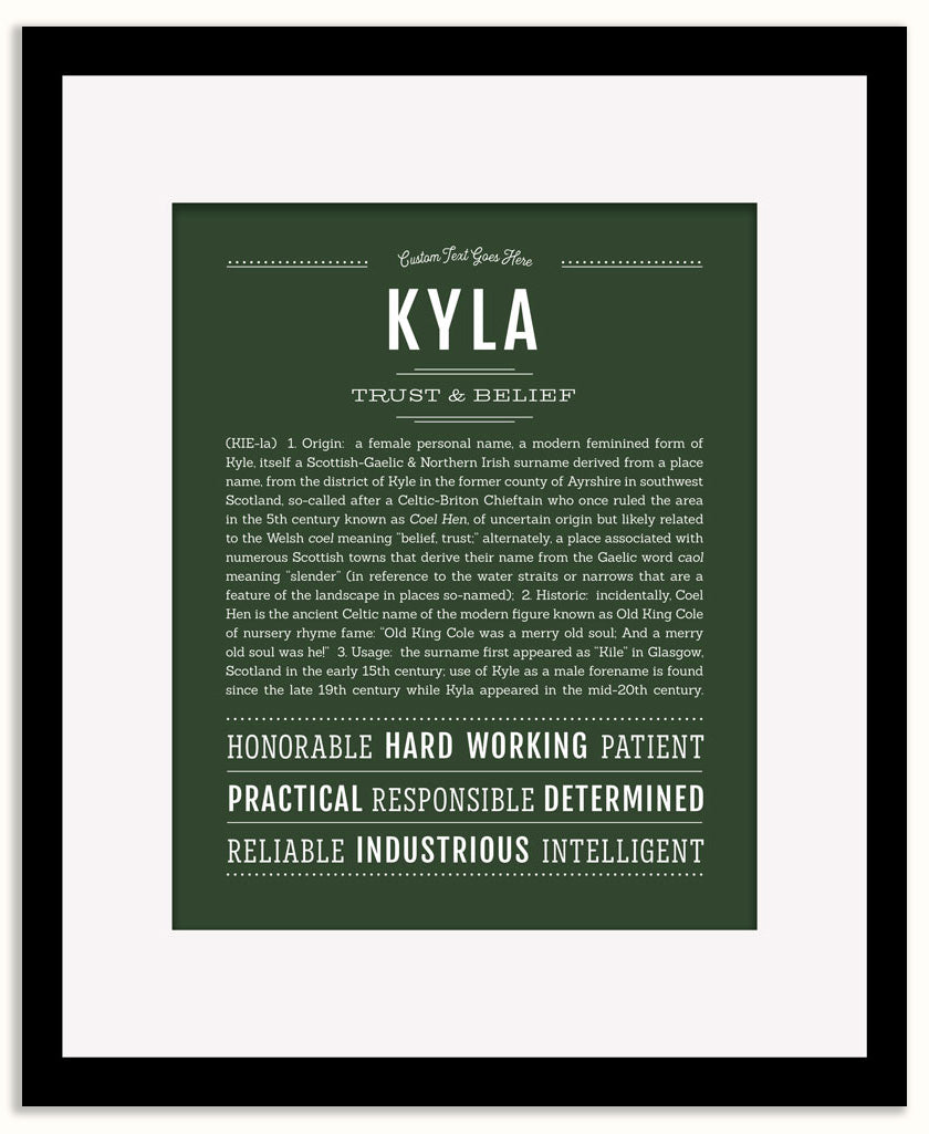 Kyla | Name Art Print