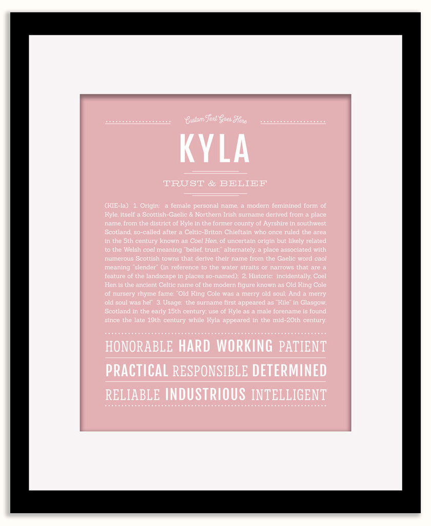 Kyla | Name Art Print