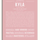 Frame Options | Dusty Rose | White Frame, Matted