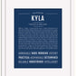 Kyla | Name Art Print