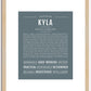 Kyla | Name Art Print