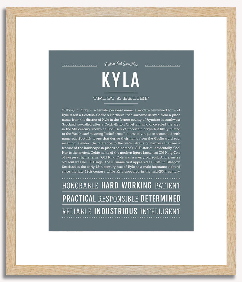 Kyla | Name Art Print