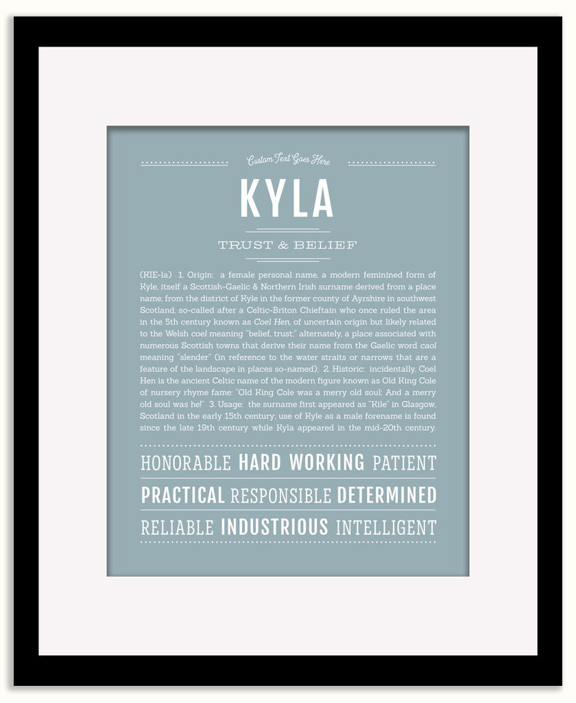 Kyla | Name Art Print