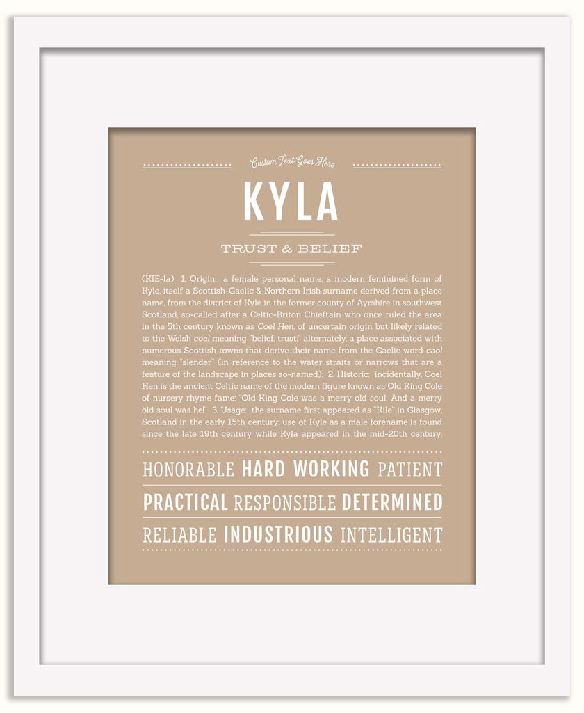 Kyla | Name Art Print