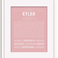 Frame Options | Dusty Rose | White Frame, Matted