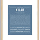 Kylah | Name Art Print