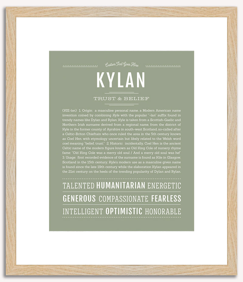 Kylan | Name Art Print