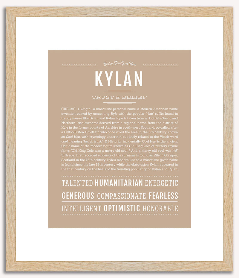 Kylan | Name Art Print