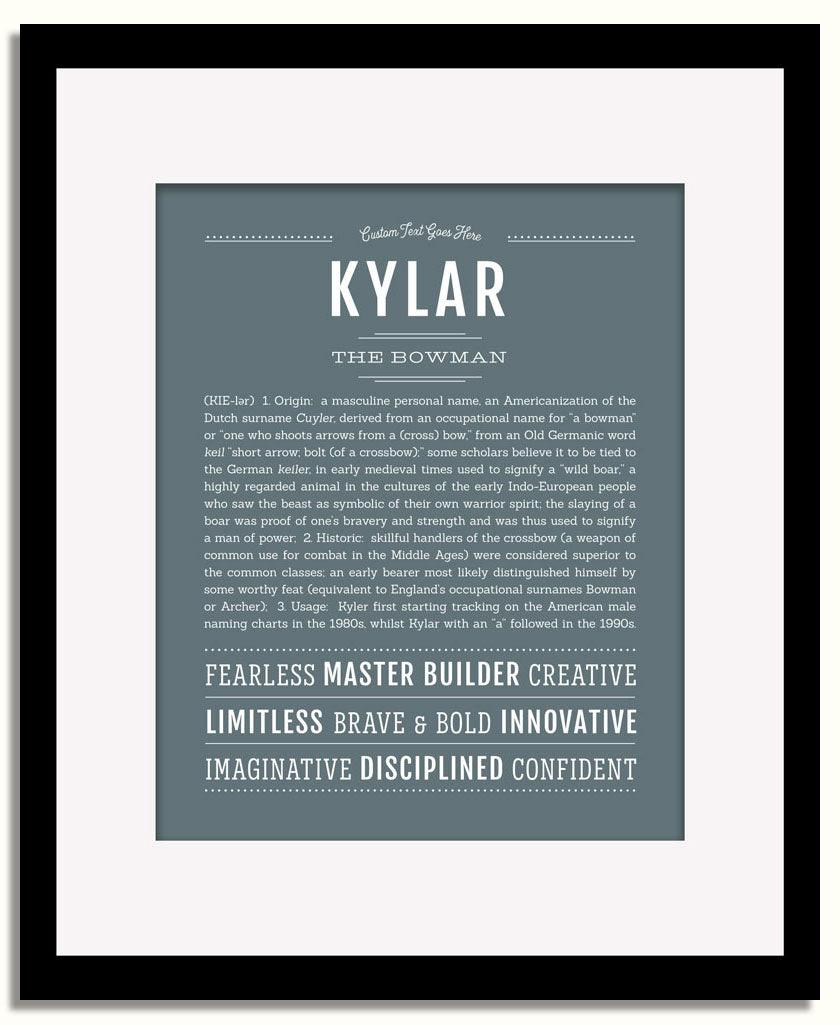 Frame Options | Night Rendezvous | Black Frame, Matted