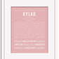 Frame Options | Dusty Rose | White Frame, Matted