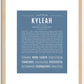 Kyleah | Name Art Print