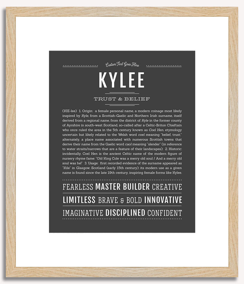 Kylee | Name Art Print