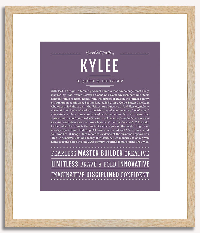 Kylee | Name Art Print