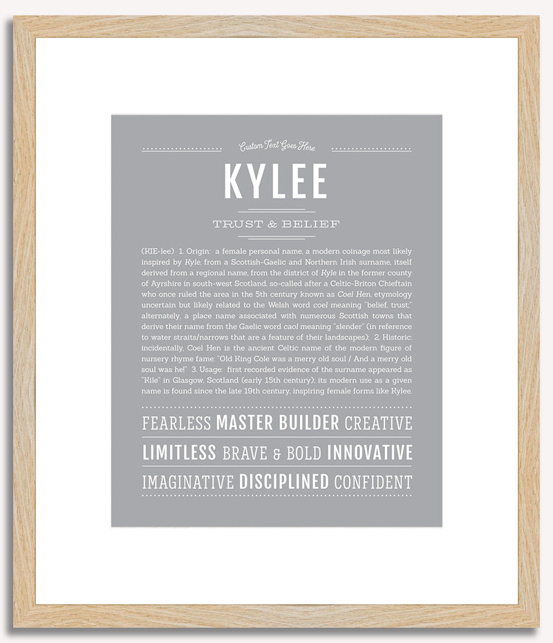 Kylee | Name Art Print