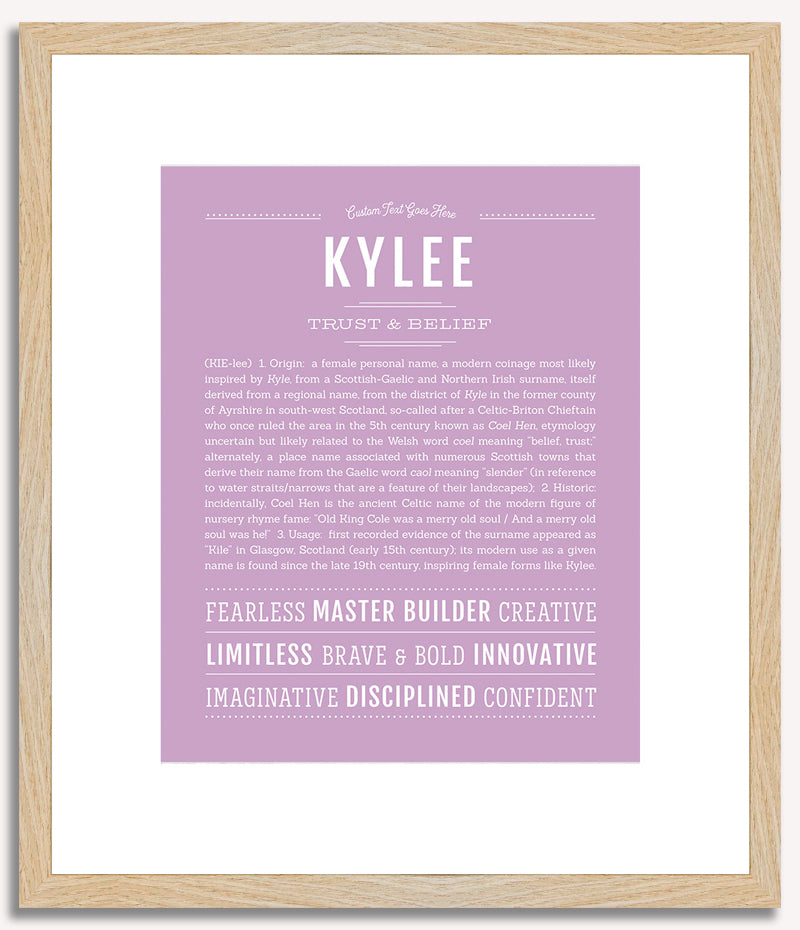 Kylee | Name Art Print