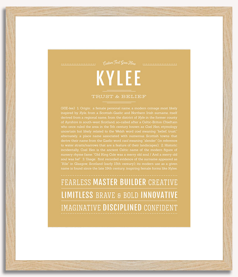 Kylee | Name Art Print