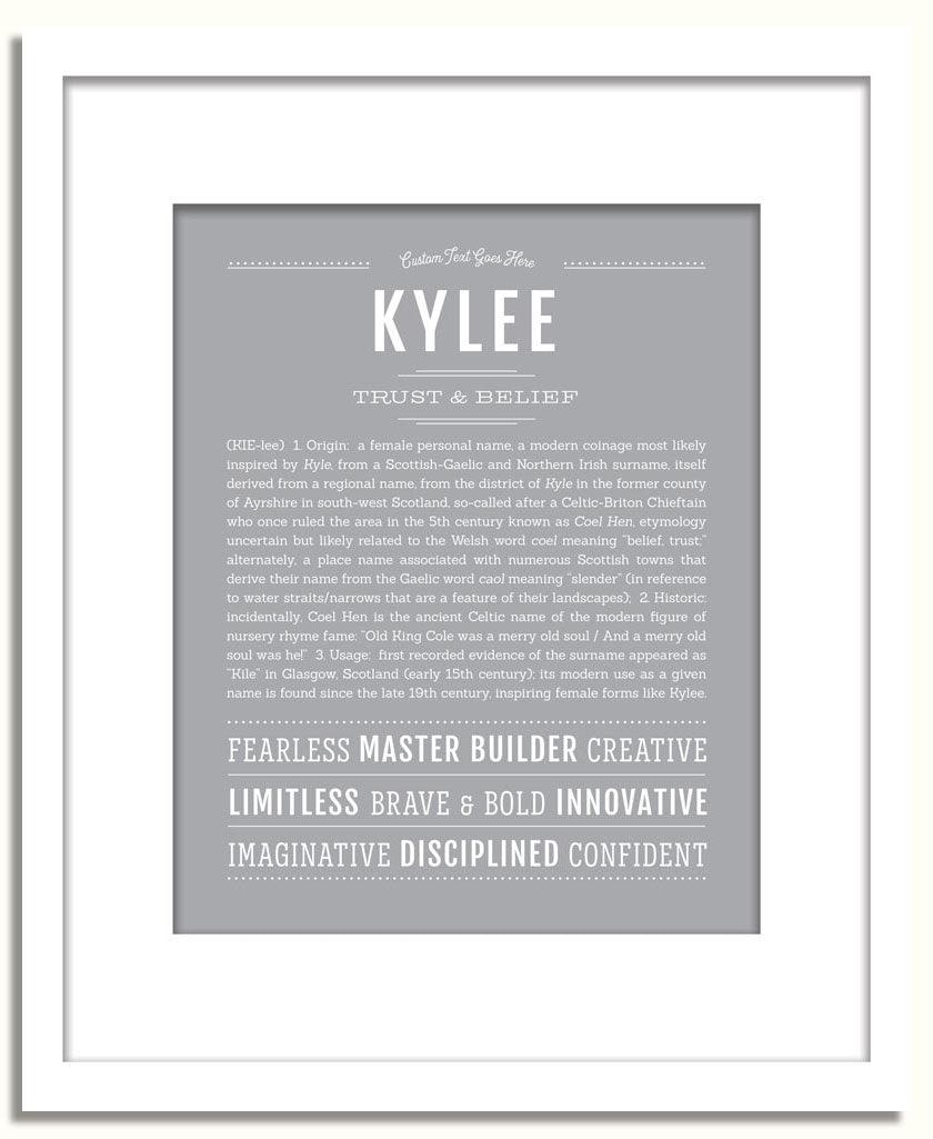 Frame Options | Light Gray | White Frame, Matted