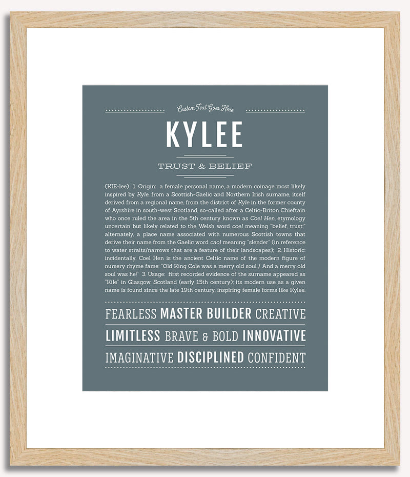 Kylee | Name Art Print