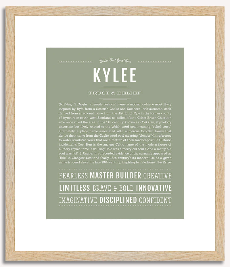 Kylee | Name Art Print