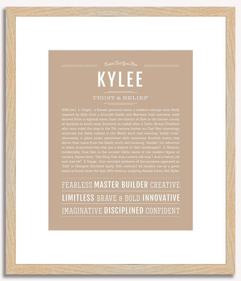 Kylee | Name Art Print