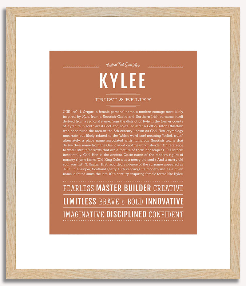 Kylee | Name Art Print