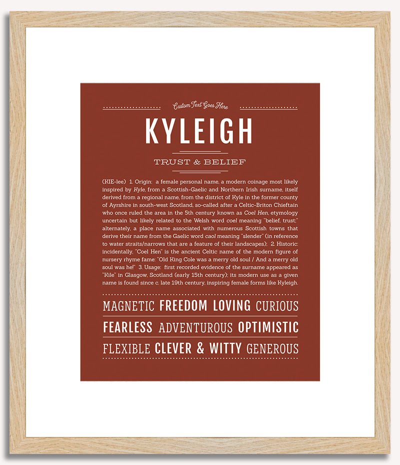 Kyleigh | Name Art Print