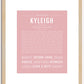 Kyleigh | Name Art Print