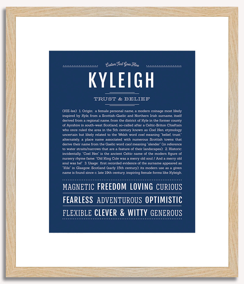 Kyleigh | Name Art Print