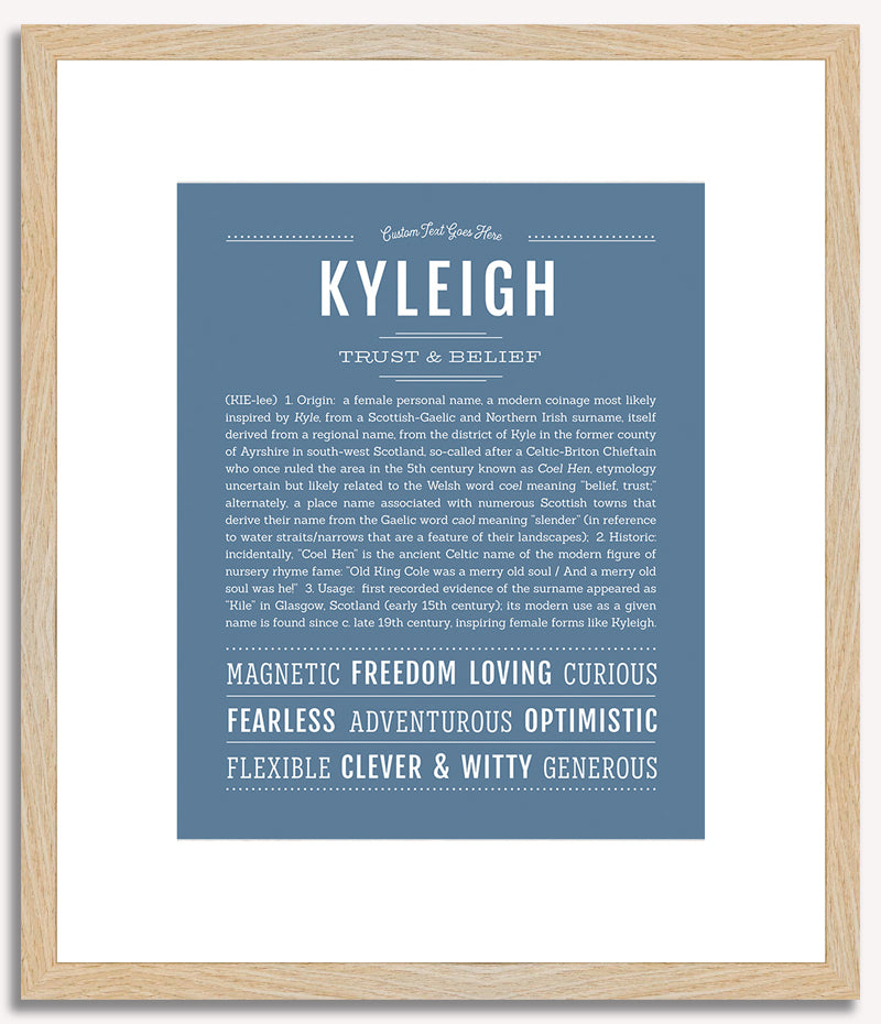 Kyleigh | Name Art Print