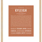 Kyleigh | Name Art Print