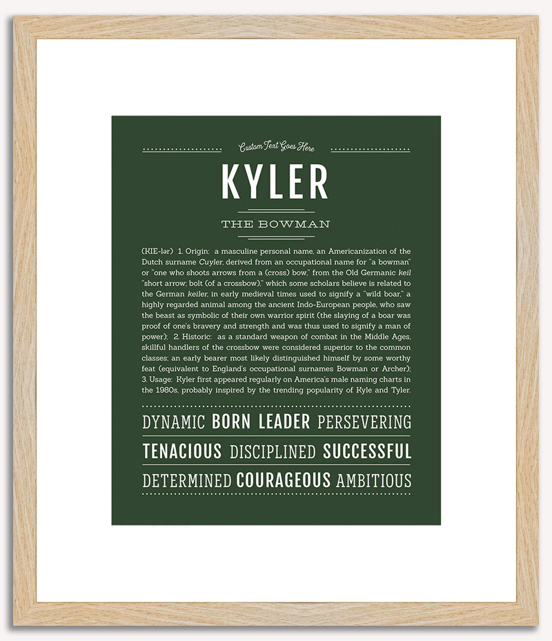 Kyler | Name Art Print