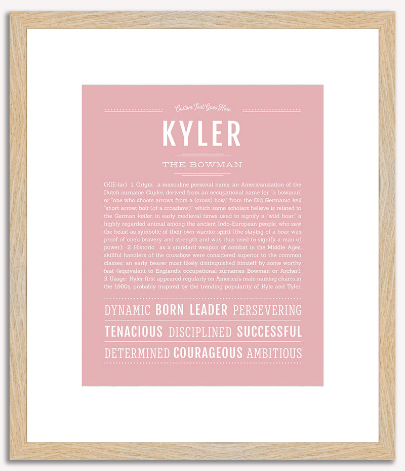 Kyler | Name Art Print