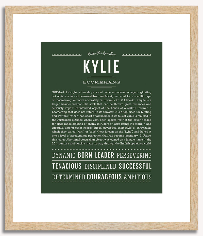 Kylie | Name Art Print