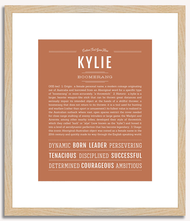 Kylie | Name Art Print