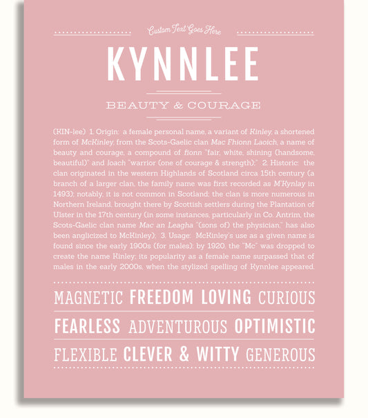 Frame Options | Dusty Rose | No Frame